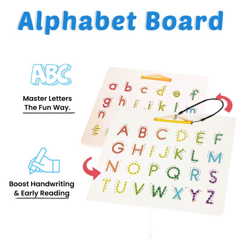 Magnetic Alphabet and Numbers Tracing Board